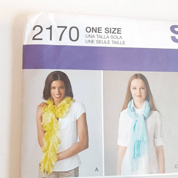 Simplicity 1824 2170 Quilted Handbag Scarf Variations Accessory Pattern Set - Picture 8 of 11